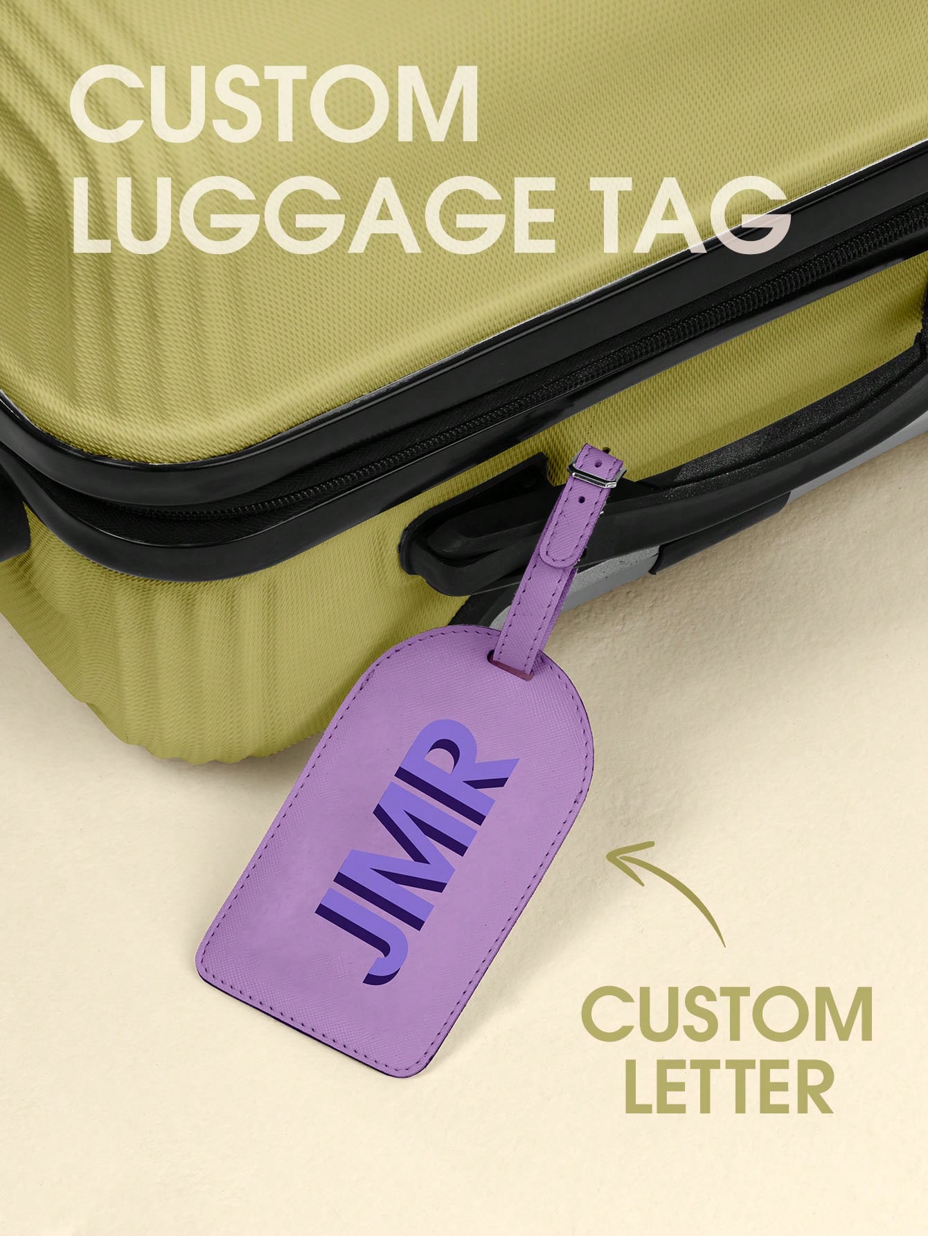 Women Bags Gift - Etiqueta de Equipaje Personalizada con Iniciales,