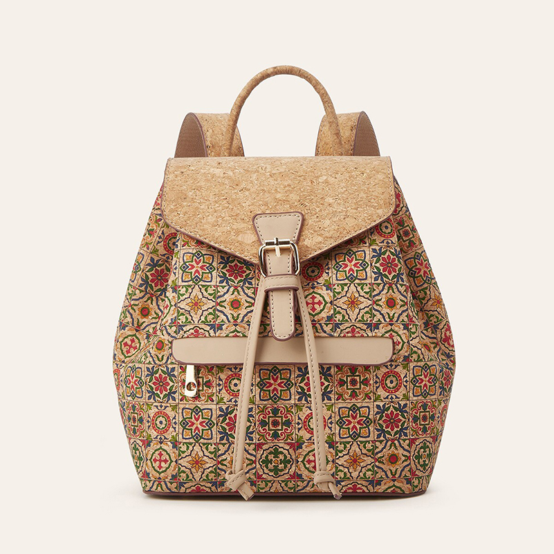 Women'S Xl Bags - Mochilas Retro de Corcho y Cuero