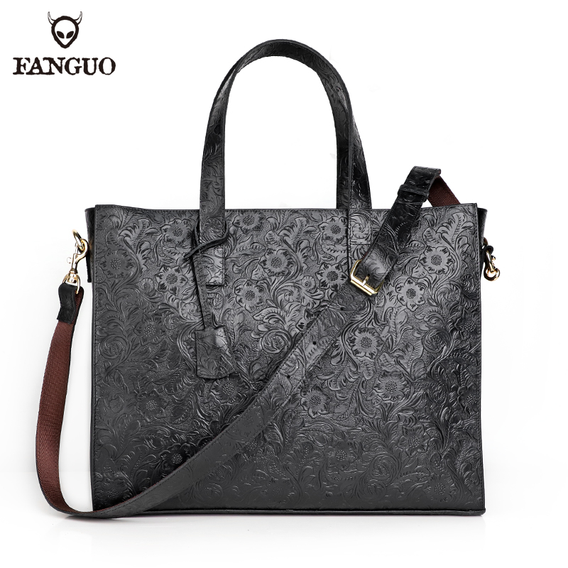 Doctor Bag Leather - Bolso de mano de cuero vacuno