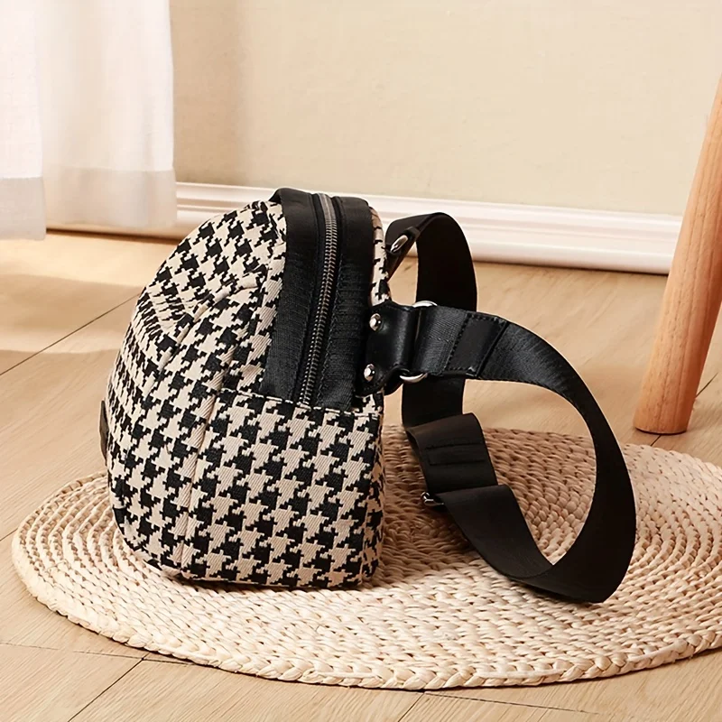 Women Bags Zip - Bolso de lona de pata de