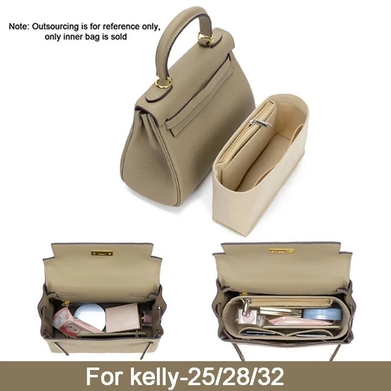 Women Bags Hermes - Bolsa organizadora de tela de fieltro