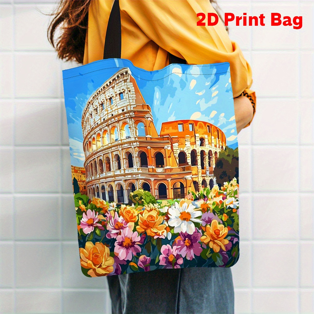 Women Bags Rome - Bolso de mano estampado con el