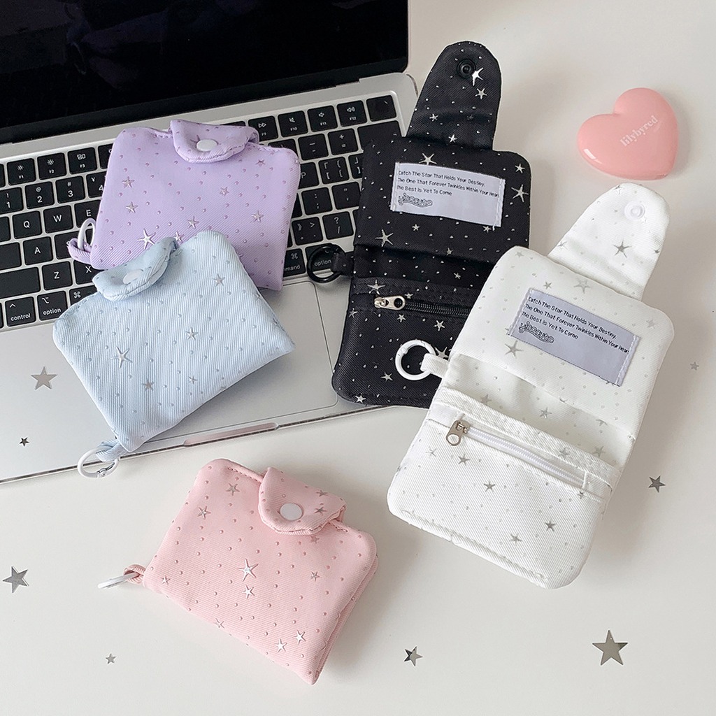 Women Bags Flipkart - Monedero con estampado de estrellas y