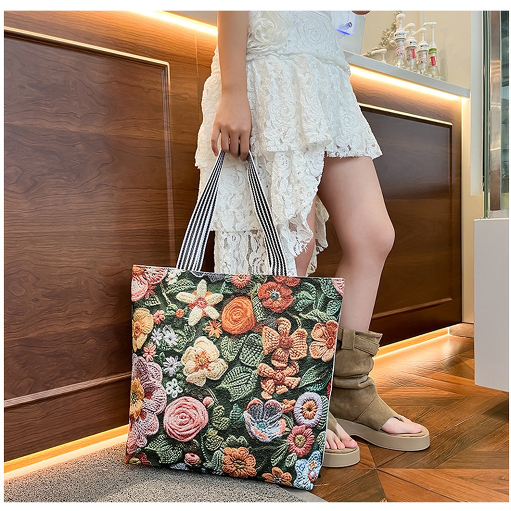 Women Bags Zip - Bolso chino para el día a