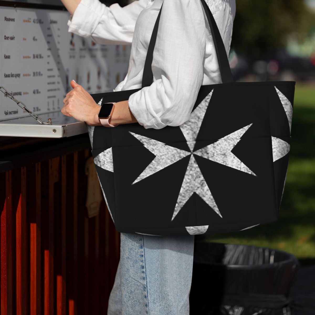 Women Bags Malta - Bolso de playa con diseño de