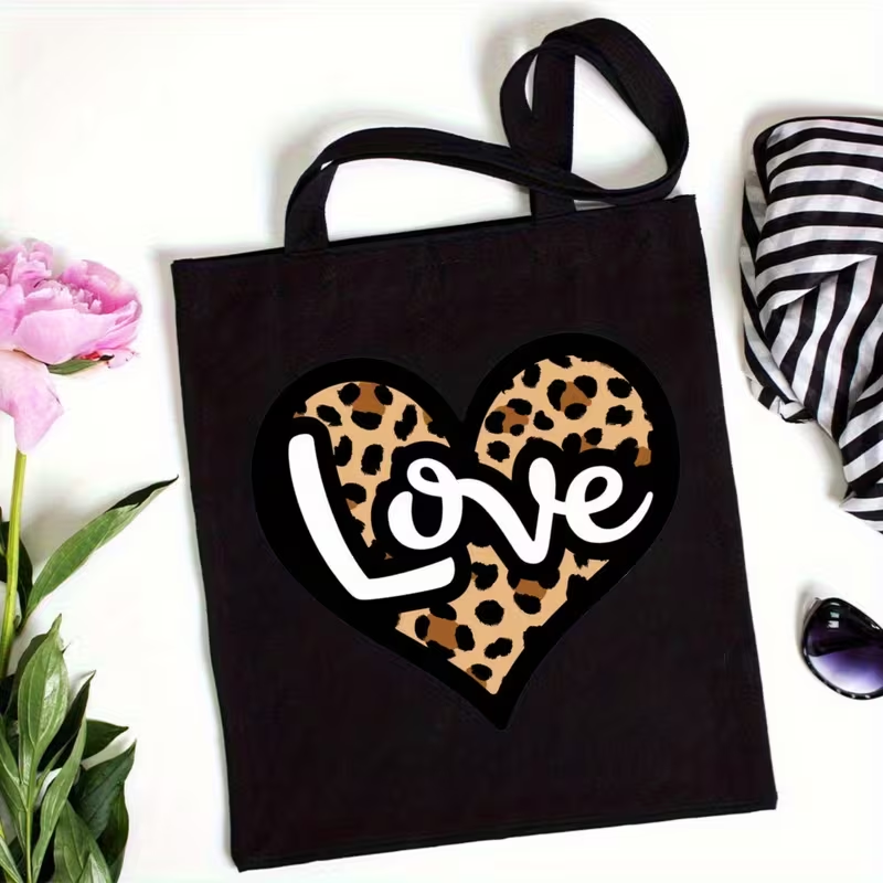 Shopper Tote Canvas - Bolso de mano de lona con