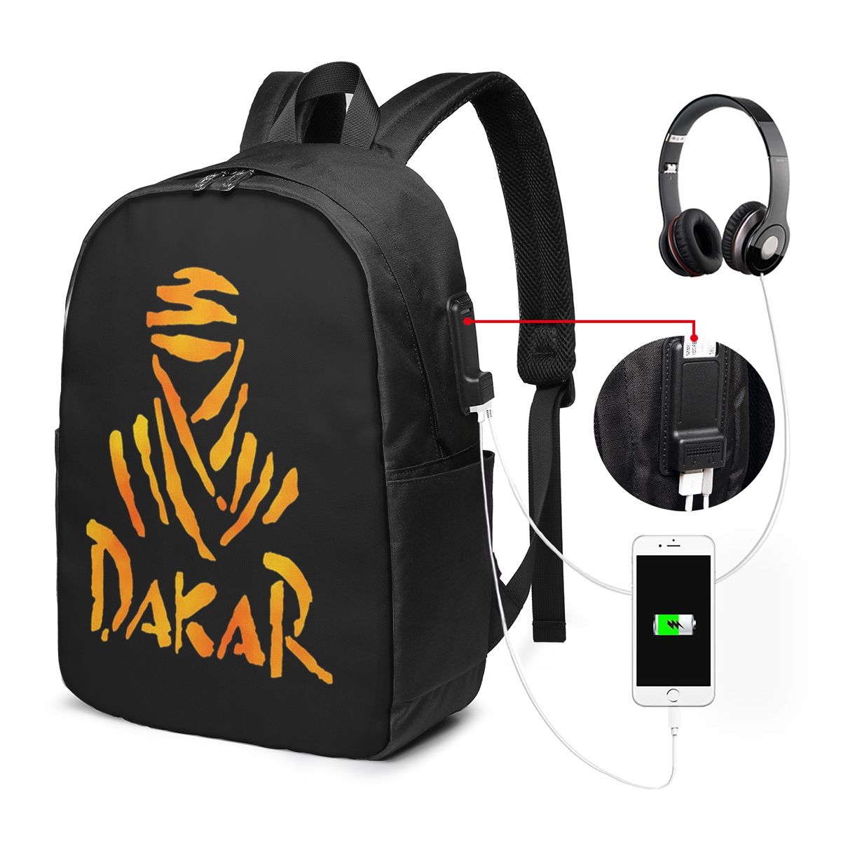 Women Bags College - Mochila para motocicleta Dakar Rally, bolsa