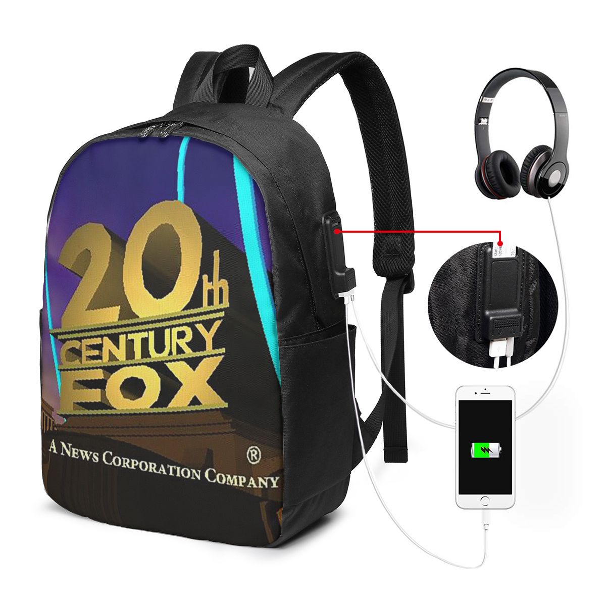 Women Bags College - Mochila clásica 20th Century Fox, bolsa