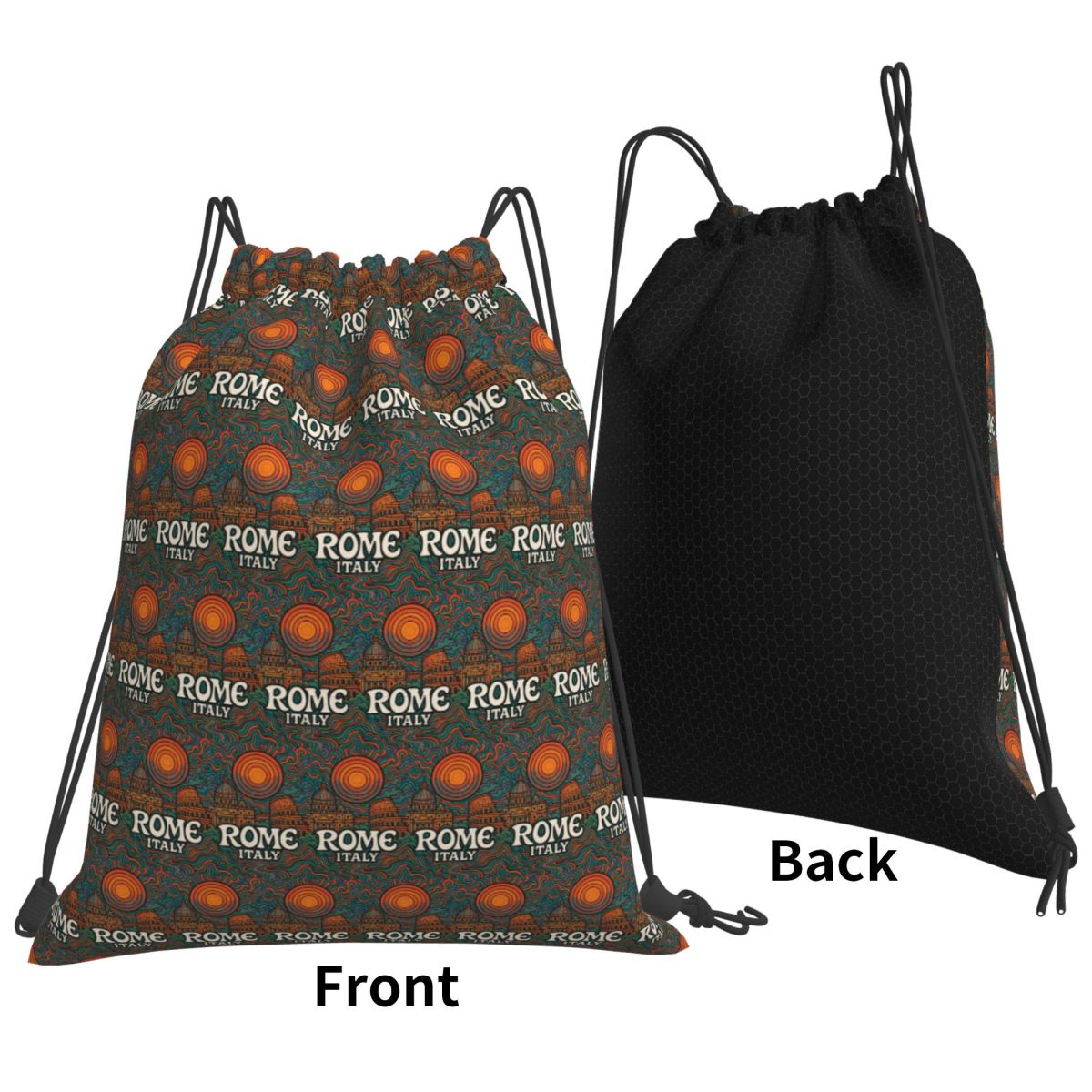 Women Bags Rome - Mochilas con diseño artístico de Roma,
