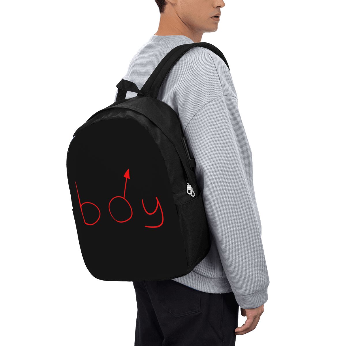 Women Bags College - Boymoder-mochila con sombrero y camisa, bolsa