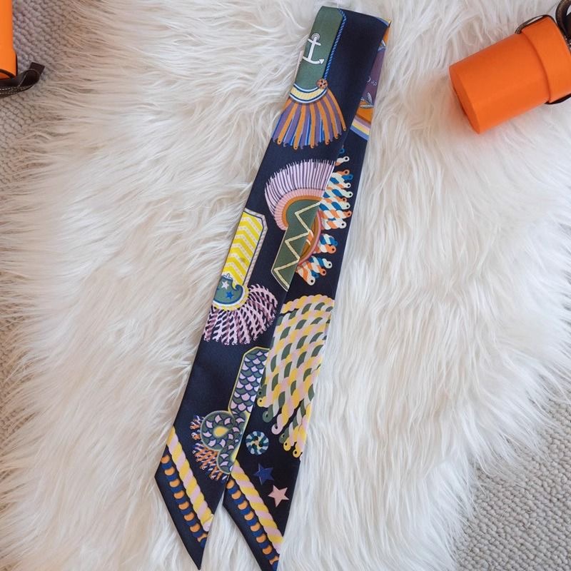 Women Bags Hermes - Bufanda larga de lujo con diseño