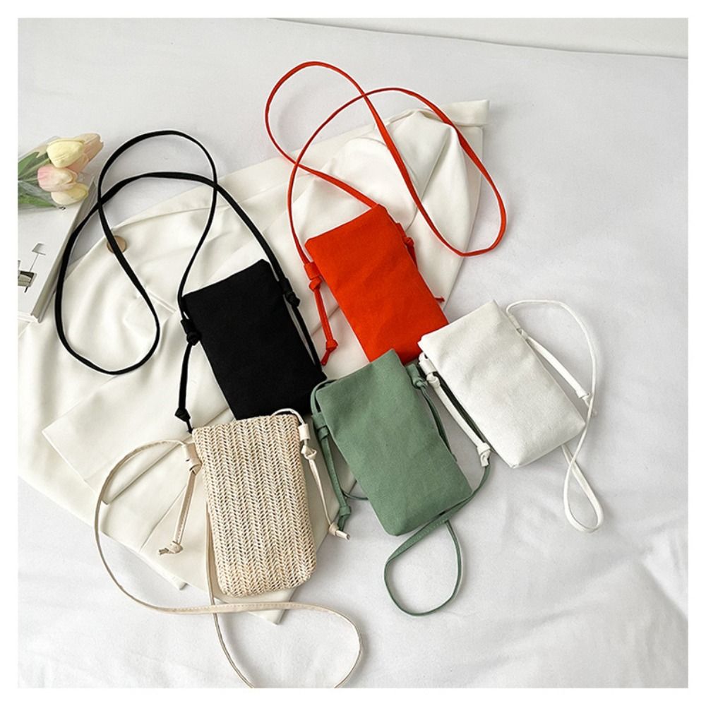 Shopper Tote Canvas - Bolso multifuncional de lona para teléfono