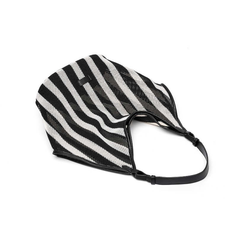 Bolso Tote Grande a Rayas Teji - Shopper Tote Canvas reseña y precio