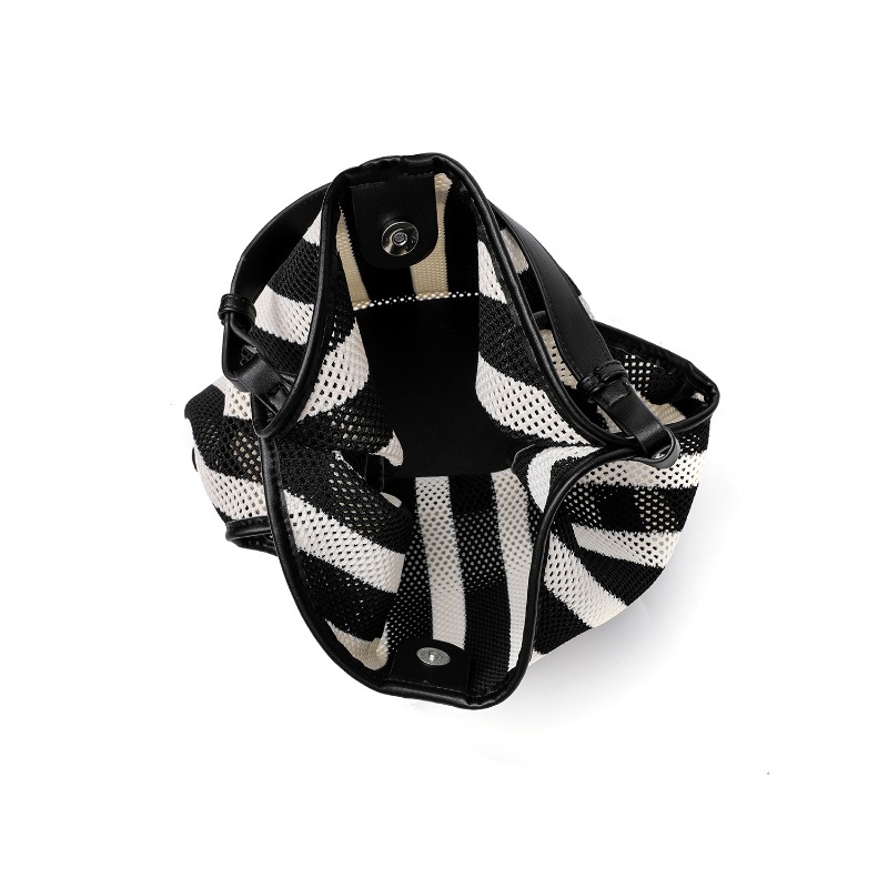 Bolso Tote Grande a Rayas Teji - Shopper Tote Canvas reseña y precio