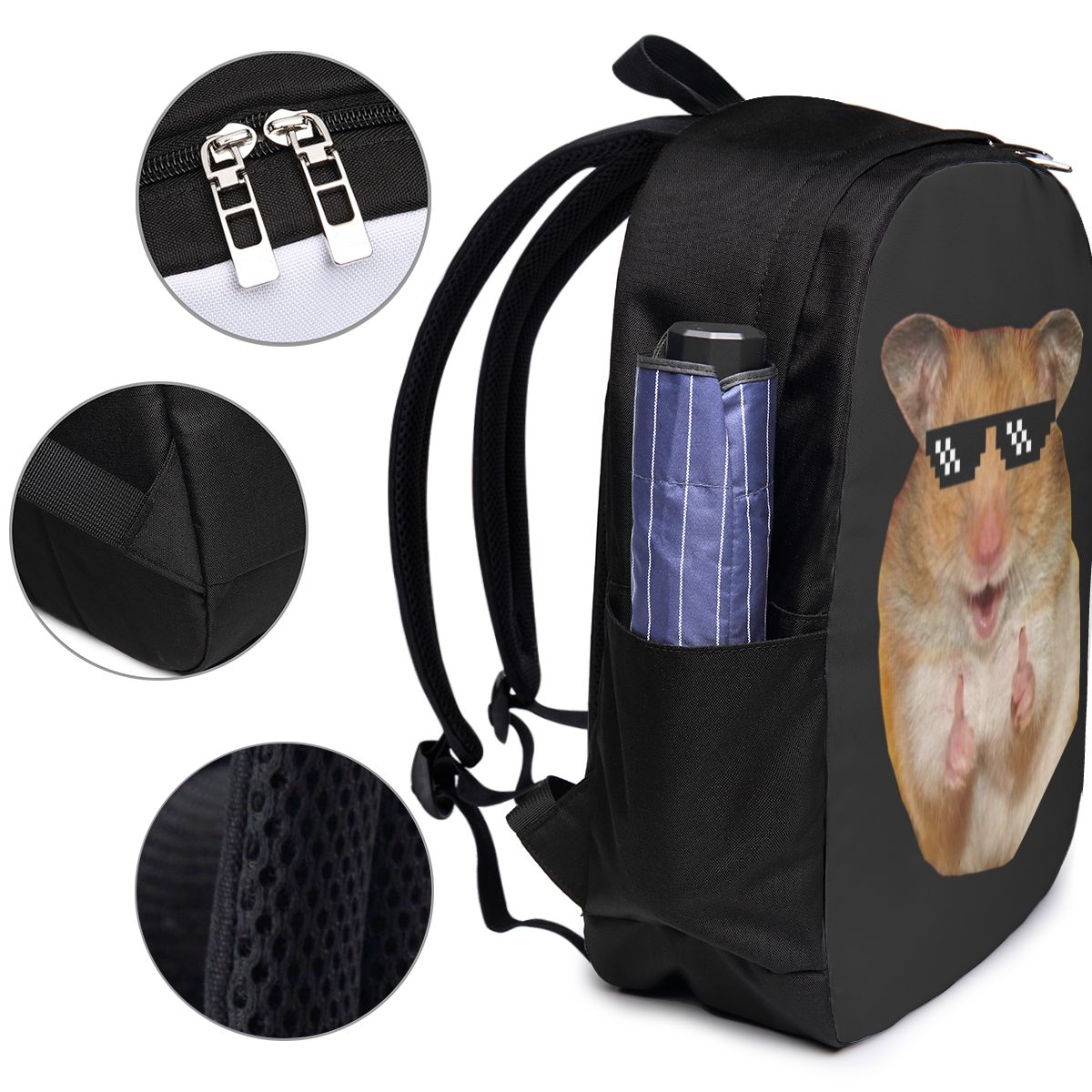 Mochila divertida con diseño d - Women Bags College reseña y precio