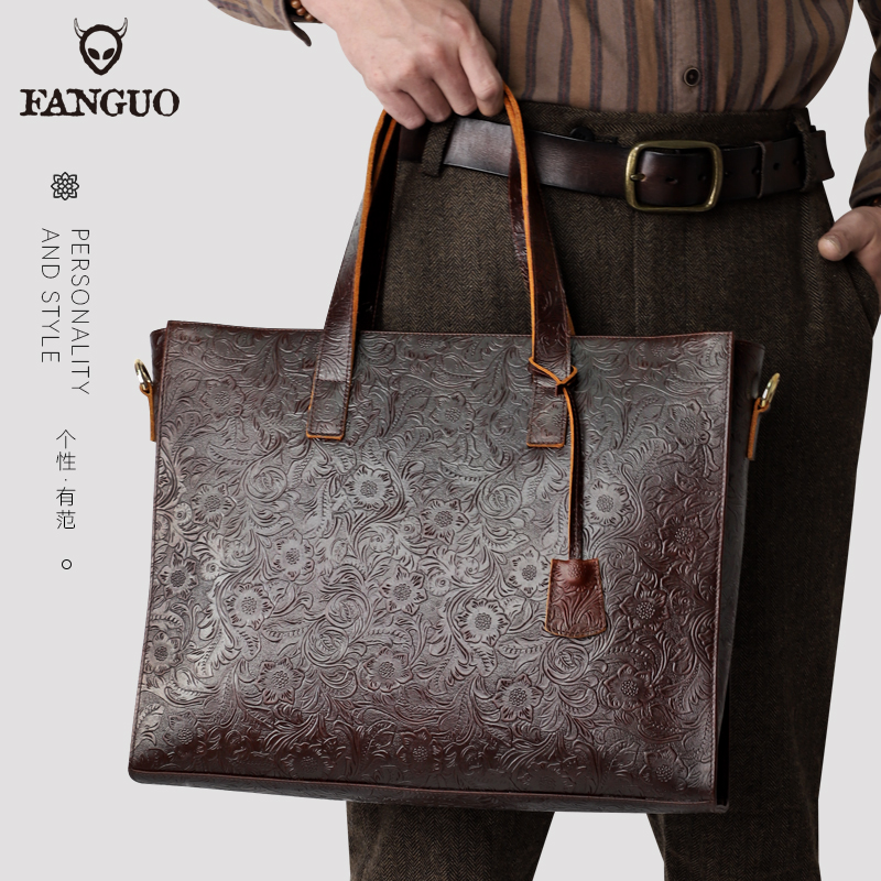 Bolso de mano de cuero vacuno  - Doctor Bag Leather reseña y precio