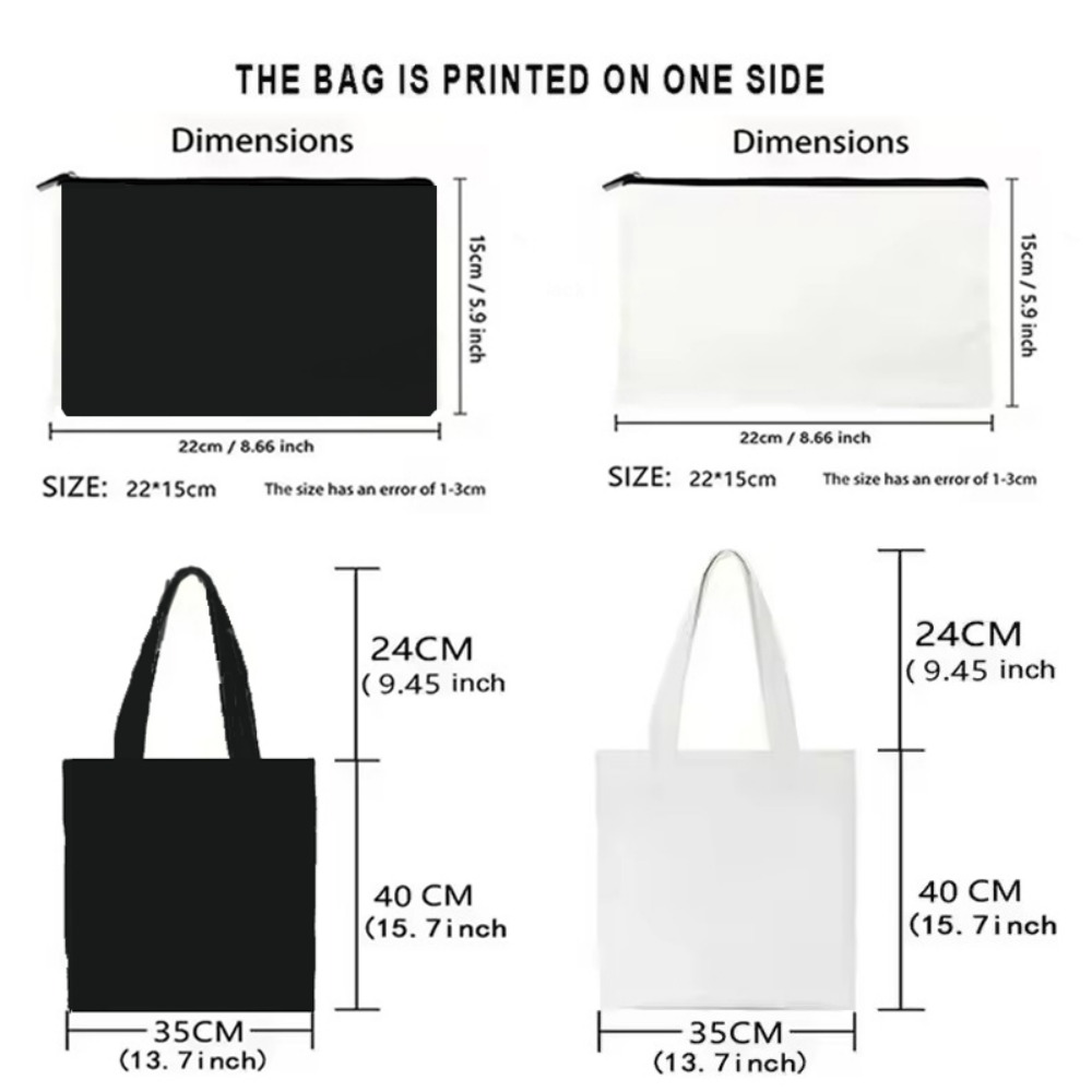 Bolso de mano de lona con dise - Shopper Tote Canvas reseña y precio