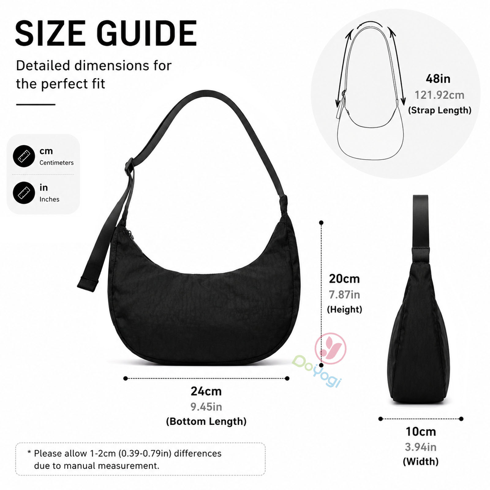 Bolso de Hombro de Nailon Medi - Women Bags Zip reseña y precio
