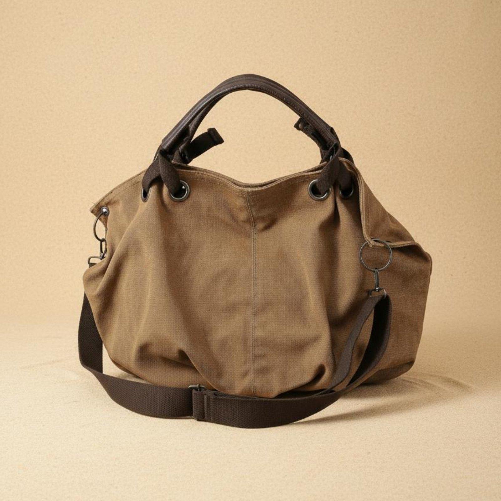 Bolso bandolera grande de lona - Women Bags For Office Use reseña y precio