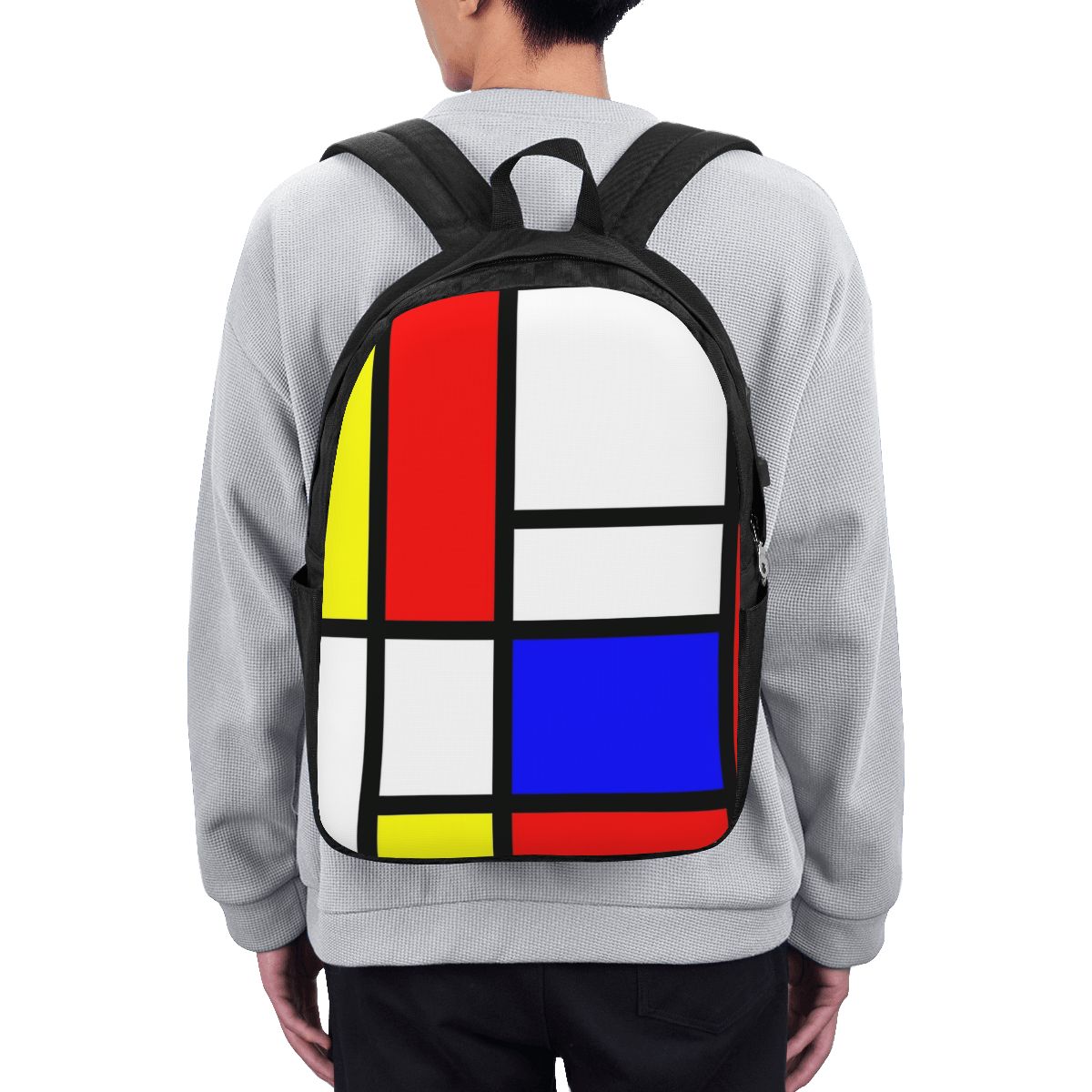 Mochila Piet Mondrian Composit - Women Bags College reseña y precio