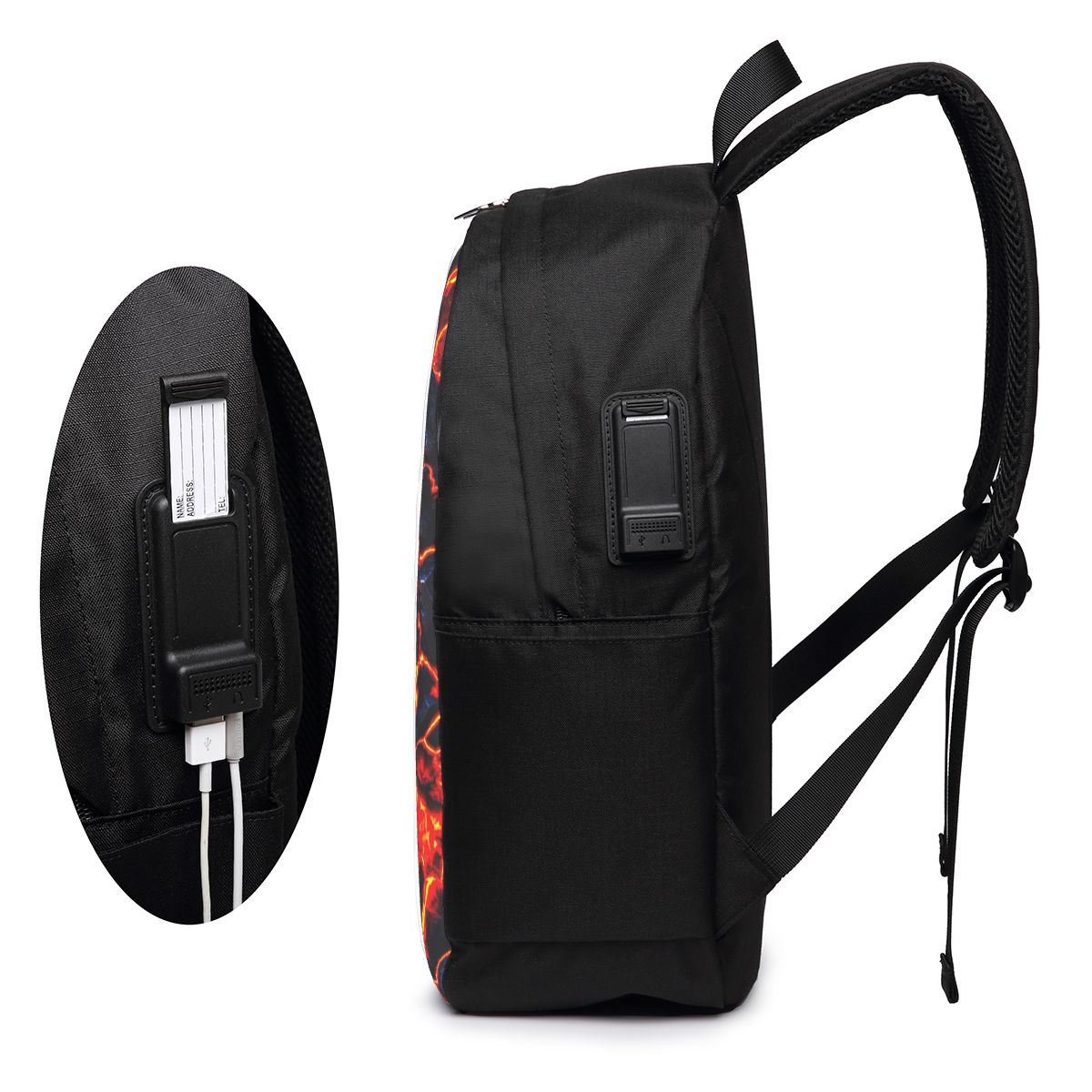 Mochila Magma Volcano Lava Fir - Women Bags College reseña y precio