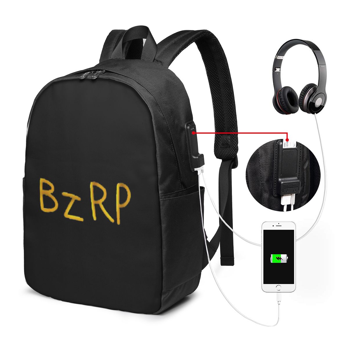 Mochila Bizarrap Cap (BZRP), b - Women Bags College reseña y precio
