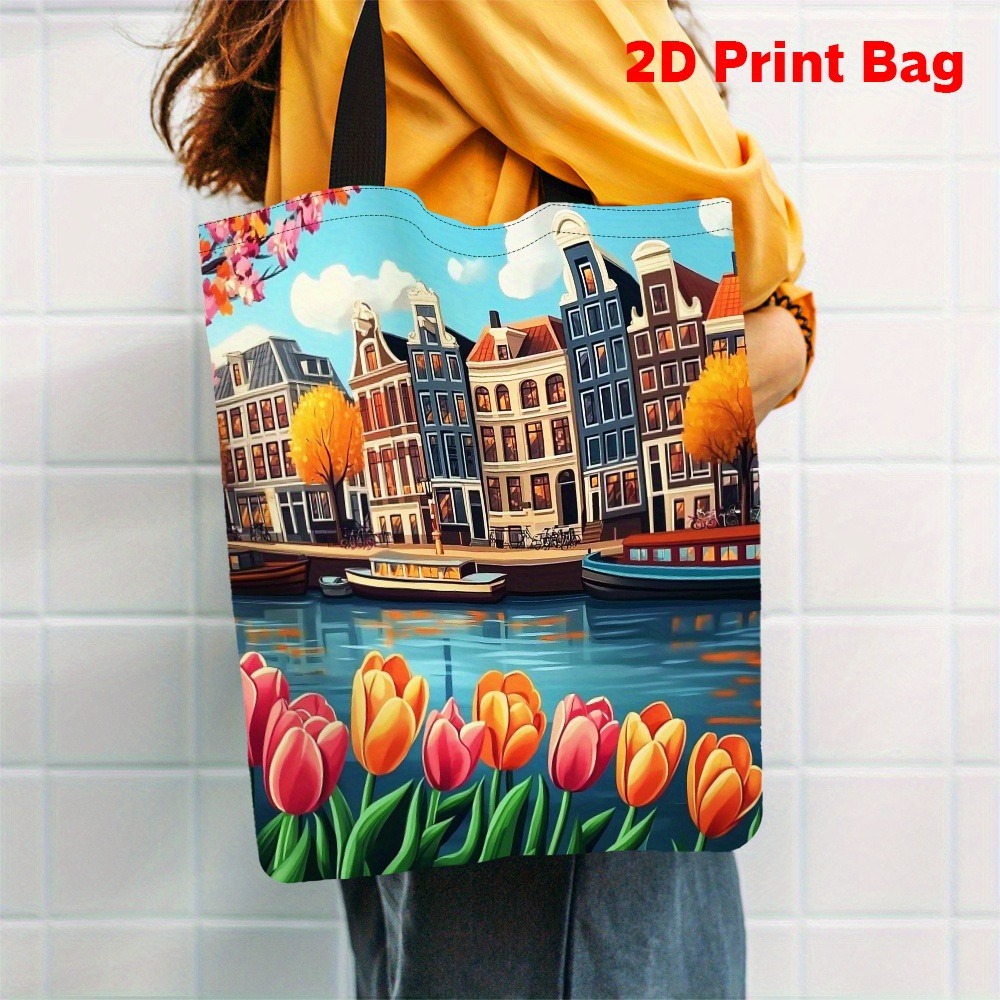 Bolso de mano estampado con el - Women Bags Rome reseña y precio