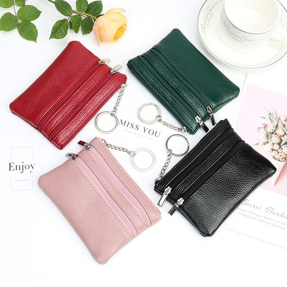 Mini tarjetero suave, cartera  - Women Bags Zip reseña y precio