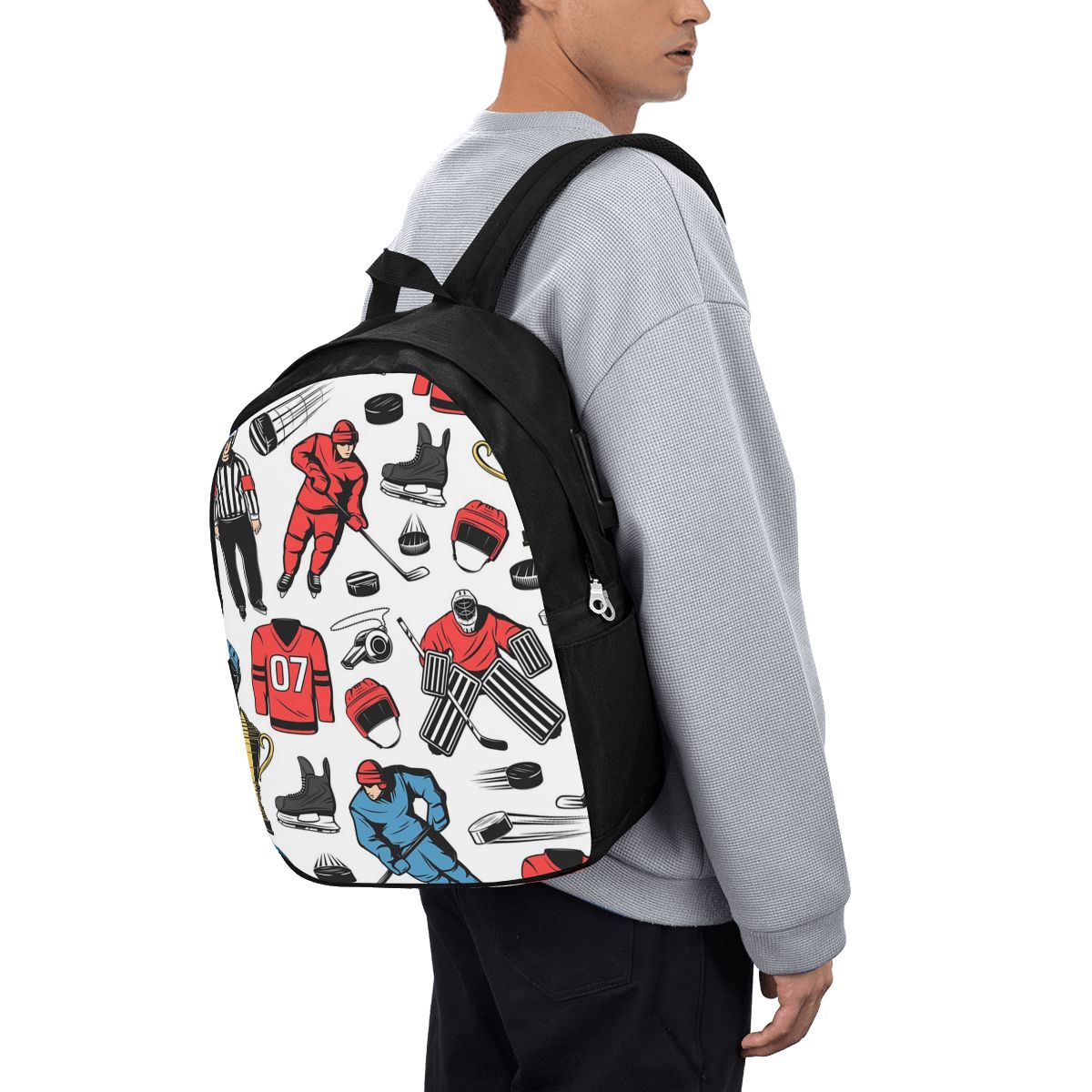 Mochila Ice Hockey Players On  - Women Bags College reseña y precio