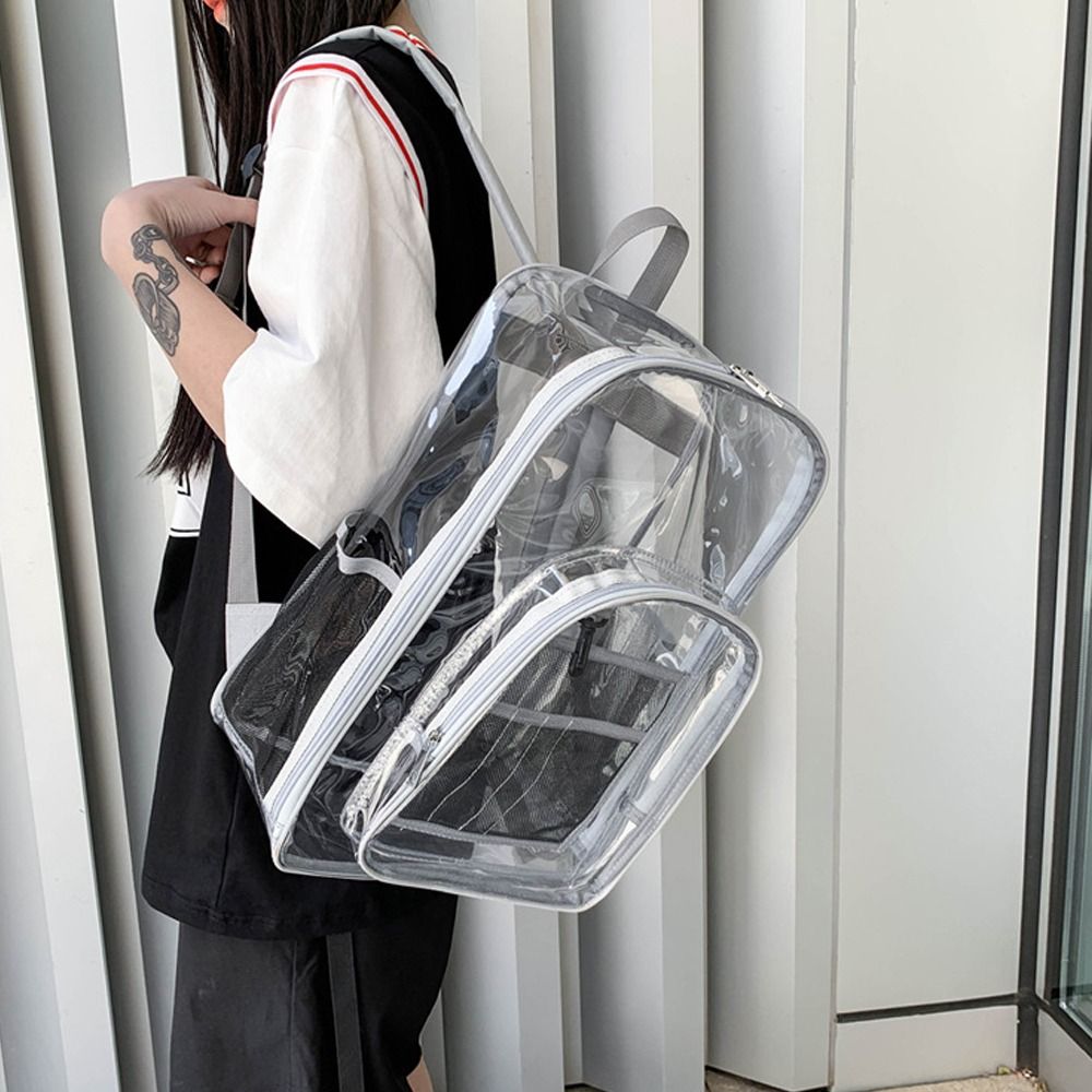 Mochila transparente de PVC de - Jelly Bag Clear Pvc reseña y precio