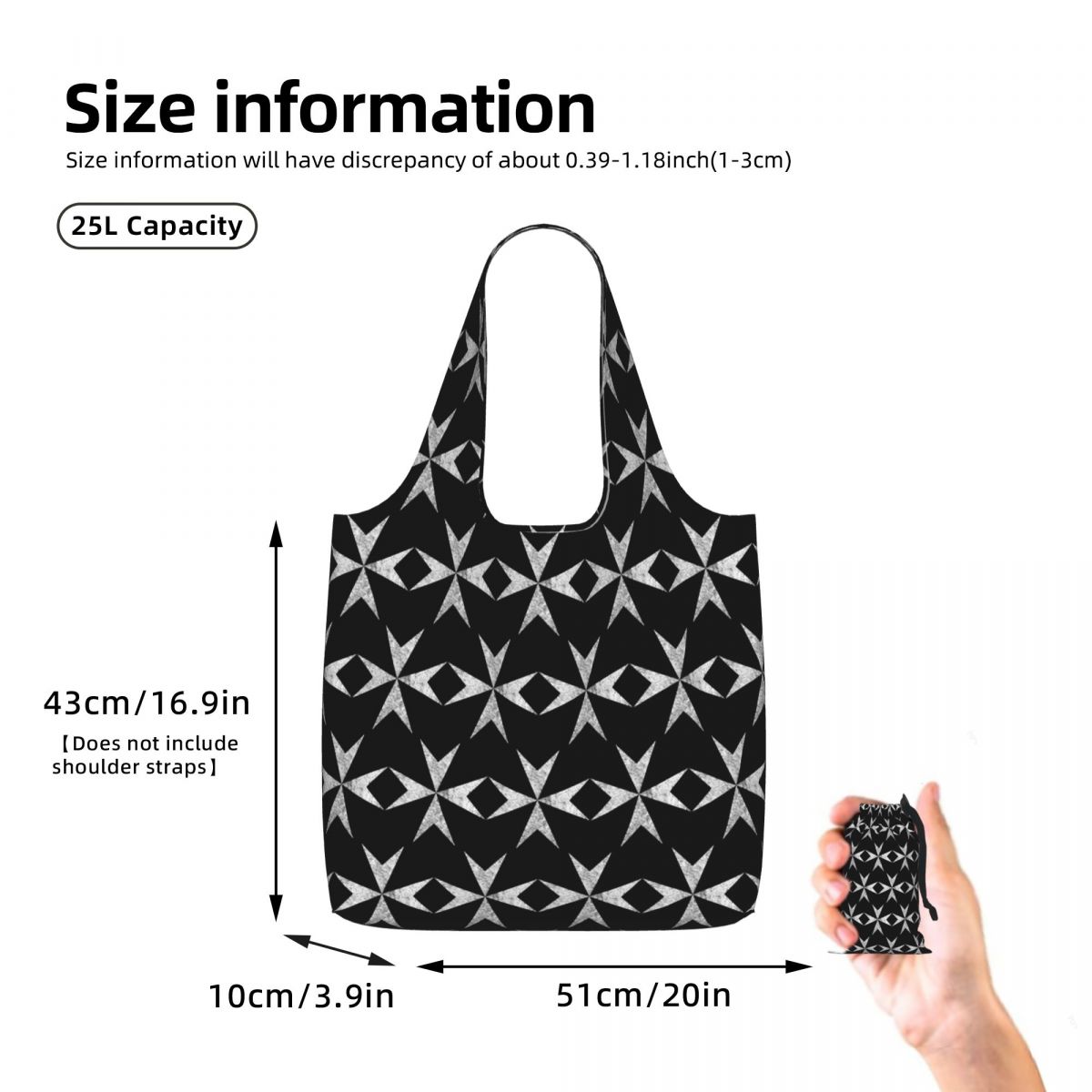 Bolso de compras con diseño de - Women Bags Malta reseña y precio