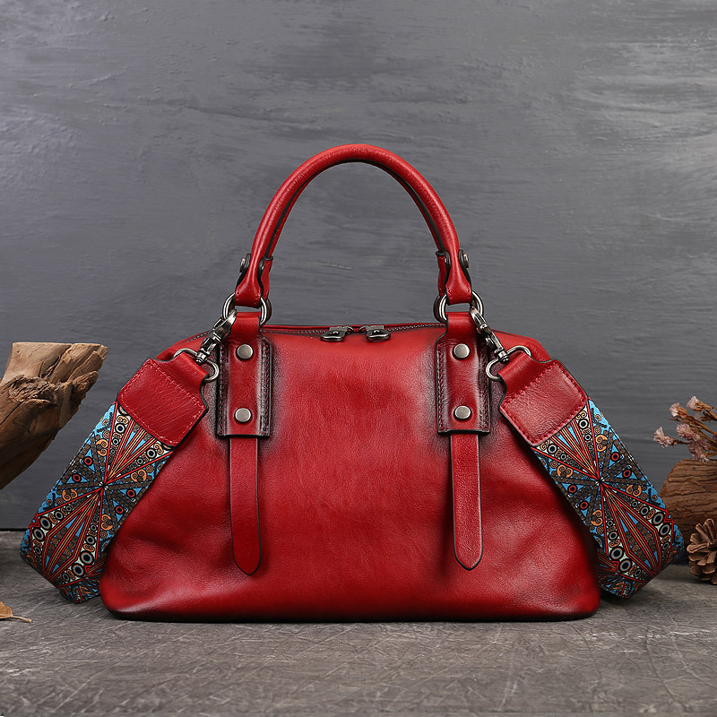 Johnature-Bolso informal de cu - Doctor Bag Leather reseña y precio