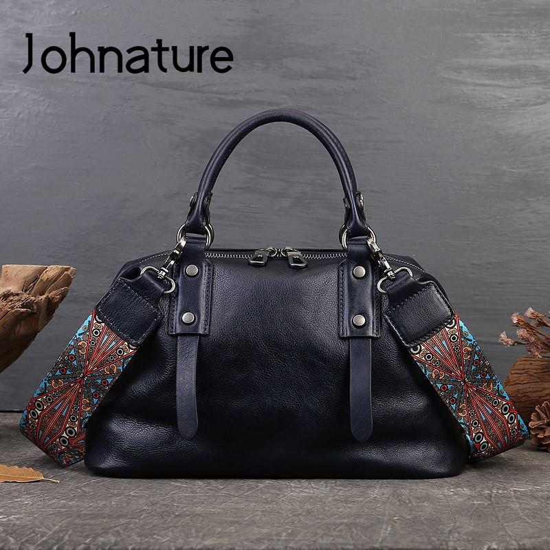 Johnature-Bolso informal de cu - Doctor Bag Leather reseña y precio