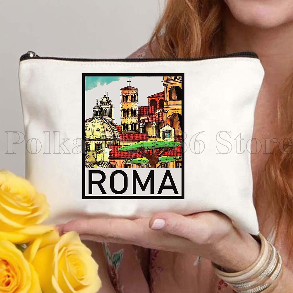 Bolsa de Lona con Mapa de la B - Women Bags Rome reseña y precio