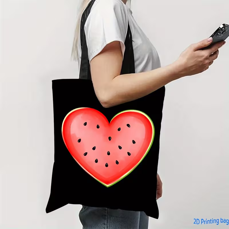 Bolso de mano de lona con esta - Shopper Tote Canvas reseña y precio
