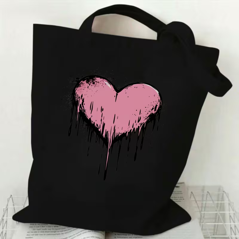 Bolso de mano de lona con esta - Shopper Tote Canvas reseña y precio
