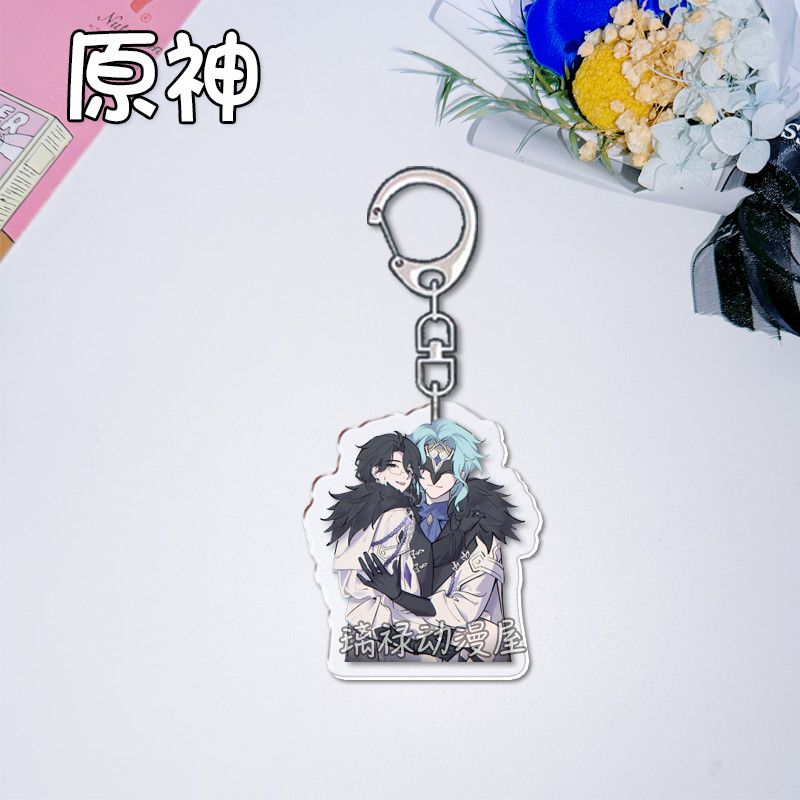 2 llaveros de Genshin Impact p - Women Bags Gift reseña y precio
