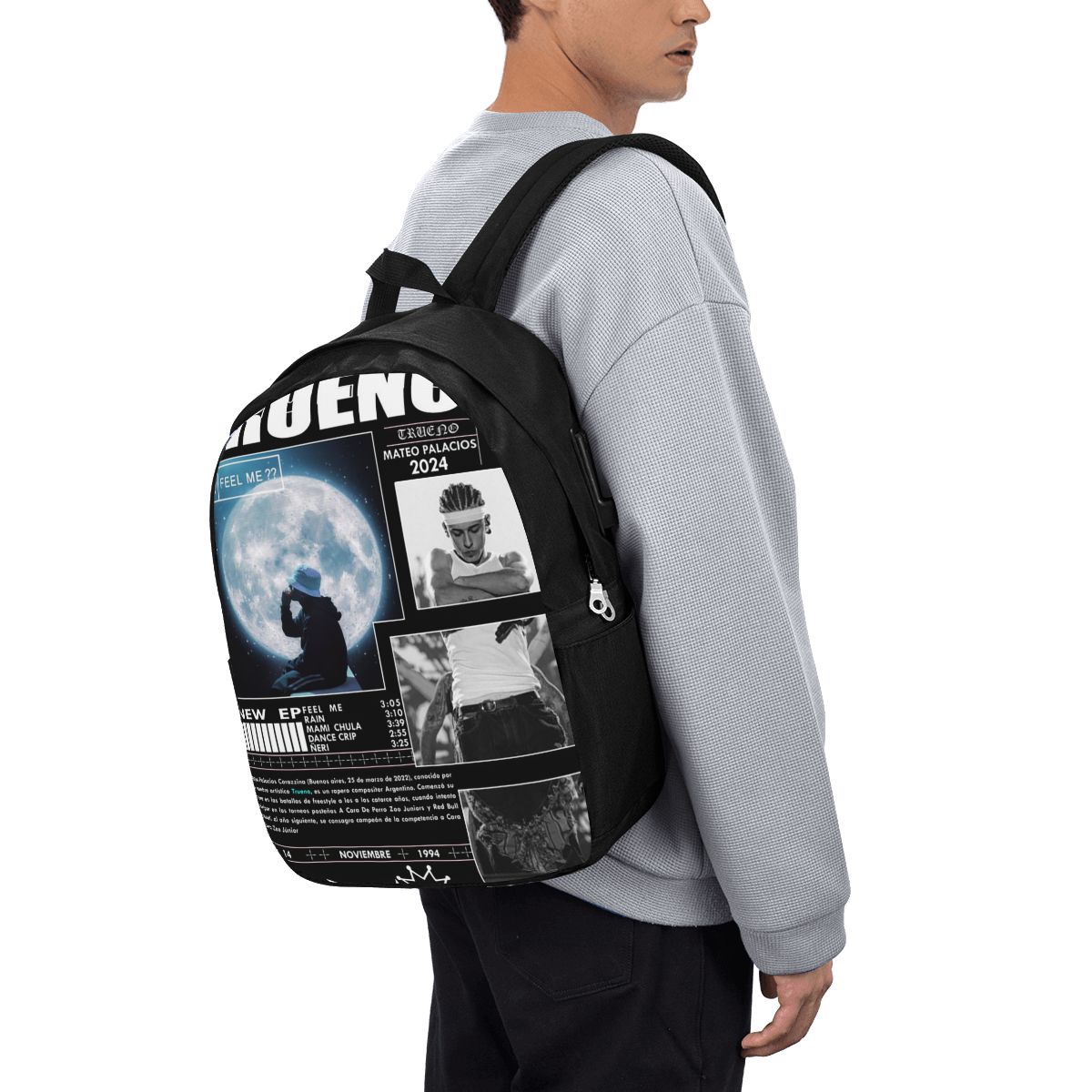 Mochila divertida de Trueno Hi - Women Bags College reseña y precio