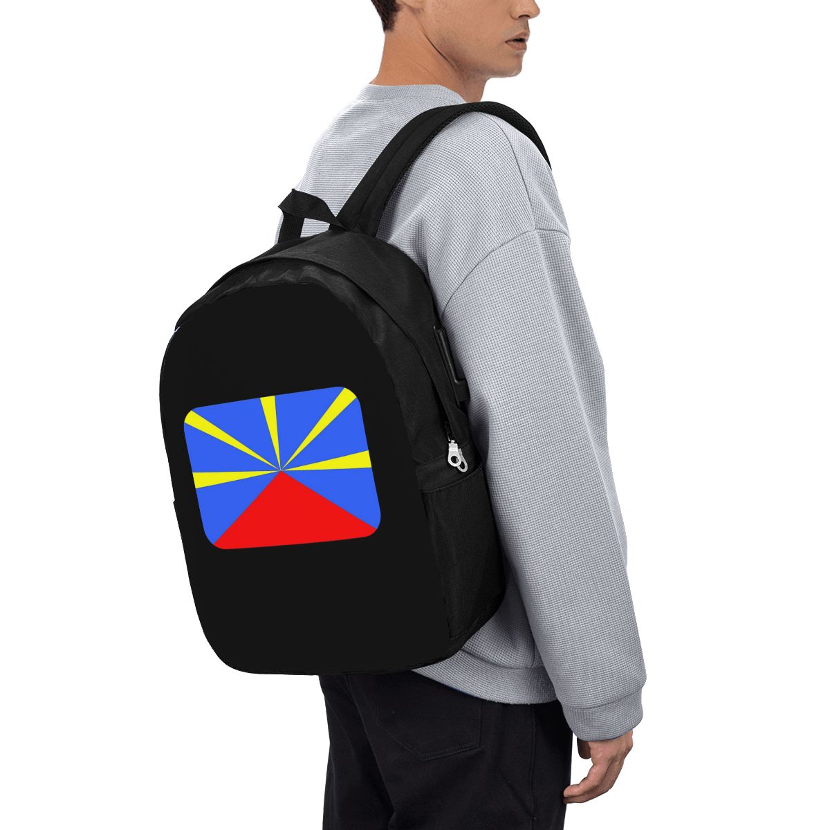 Mochila con bandera de la isla - Women Bags College reseña y precio