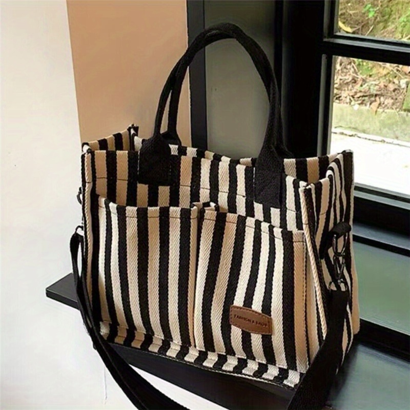 Bolso de mano de gran capacida - Shopper Tote Canvas reseña y precio