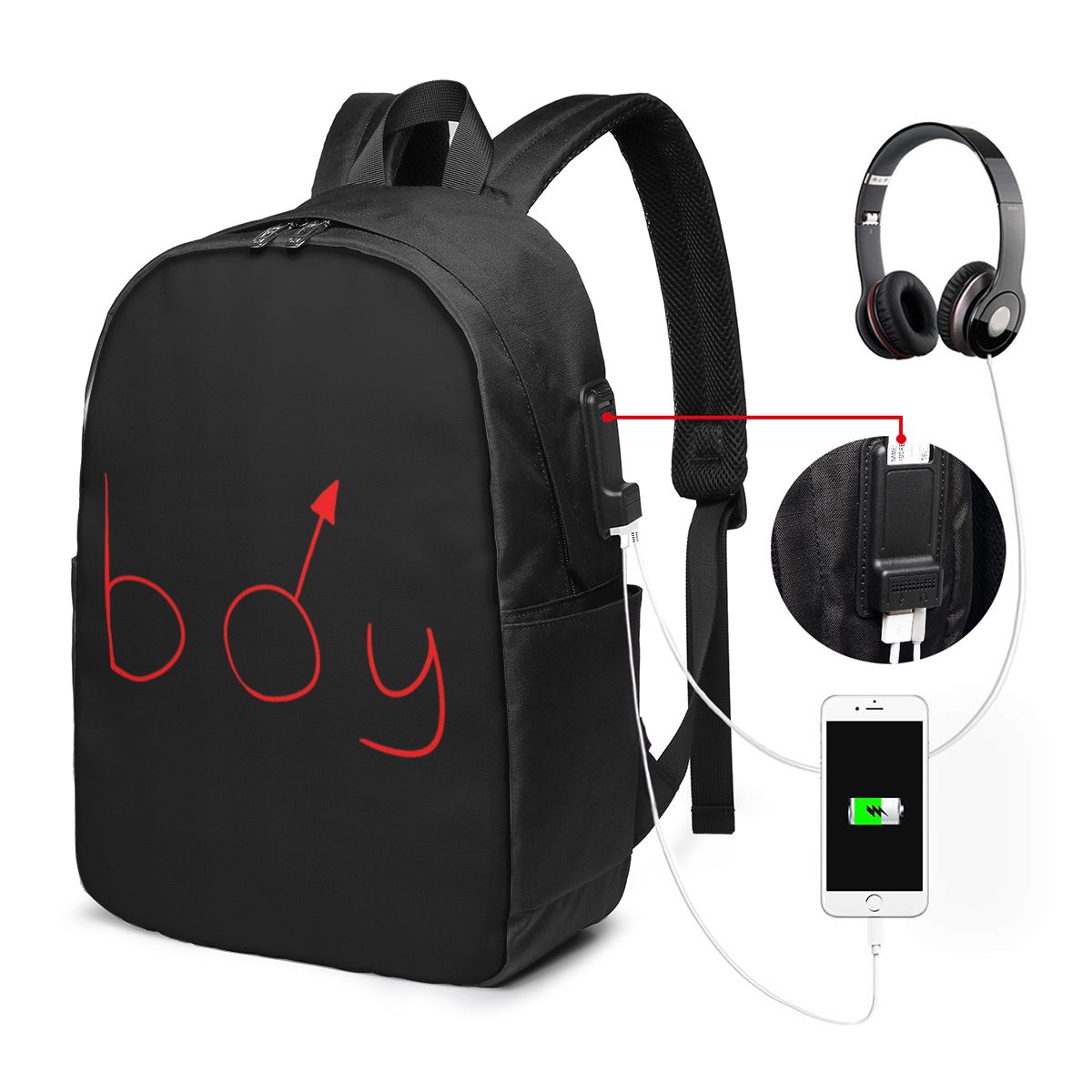 Boymoder-mochila con sombrero  - Women Bags College reseña y precio