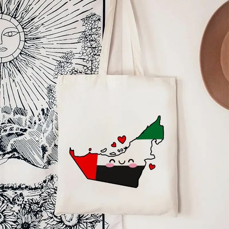 Bolsa de Mano de Lona con Esta - Shopper Tote Canvas reseña y precio