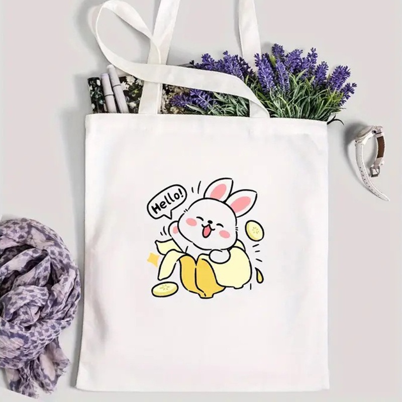 Bolsa de Mano de Lona con Esta - Shopper Tote Canvas reseña y precio