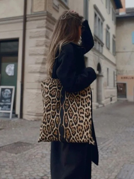 Bolso de Mano con Estampado de - Shopper Tote Canvas reseña y precio