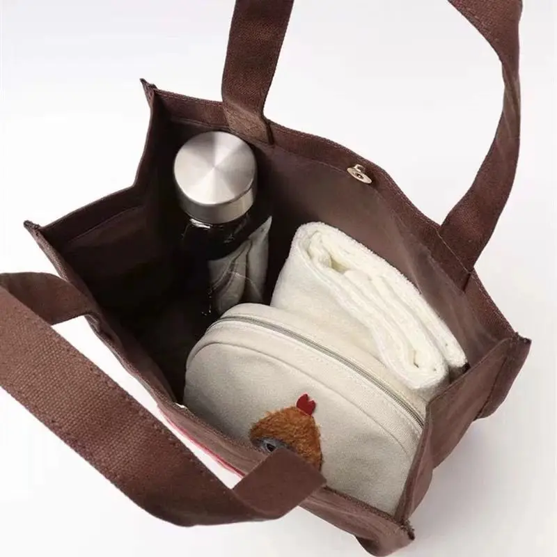 Bolso de Hombro de Lona Hecho  - Shopper Tote Canvas reseña y precio