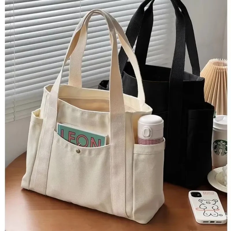 Bolsas de Lona de Gran Capacid - Shopper Tote Canvas reseña y precio