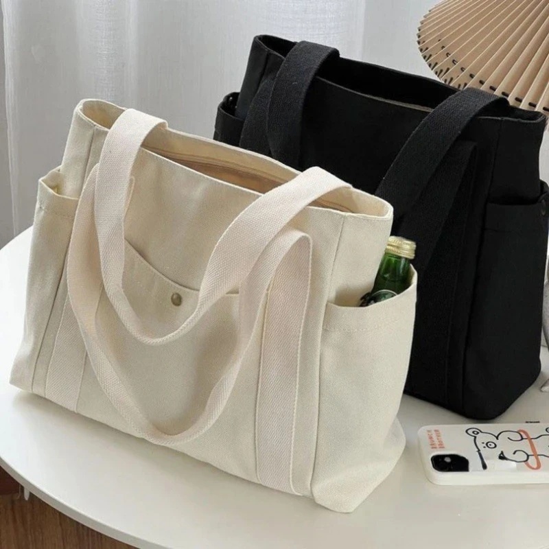 Bolsas de Lona de Gran Capacid - Shopper Tote Canvas reseña y precio