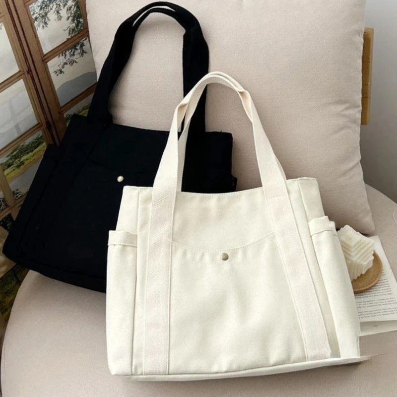 Bolsas de Lona de Gran Capacid - Shopper Tote Canvas reseña y precio