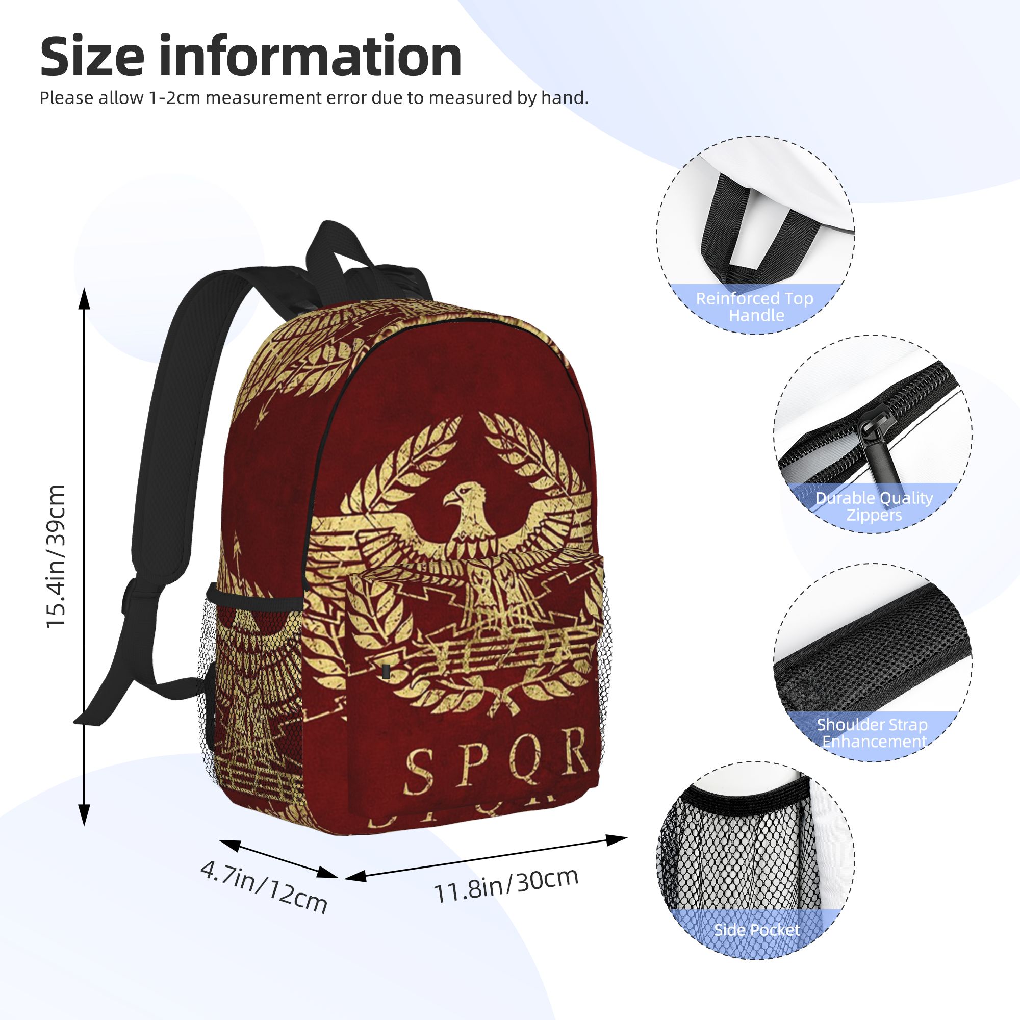 Mochila romana SPQR de Roma, g - Women Bags Rome reseña y precio