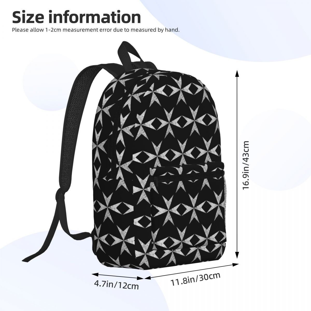 Mochila con diseño de cruz mal - Women Bags Malta reseña y precio